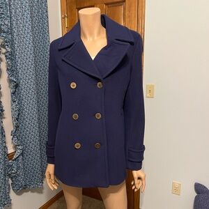 Like new! Lands End wool coat
